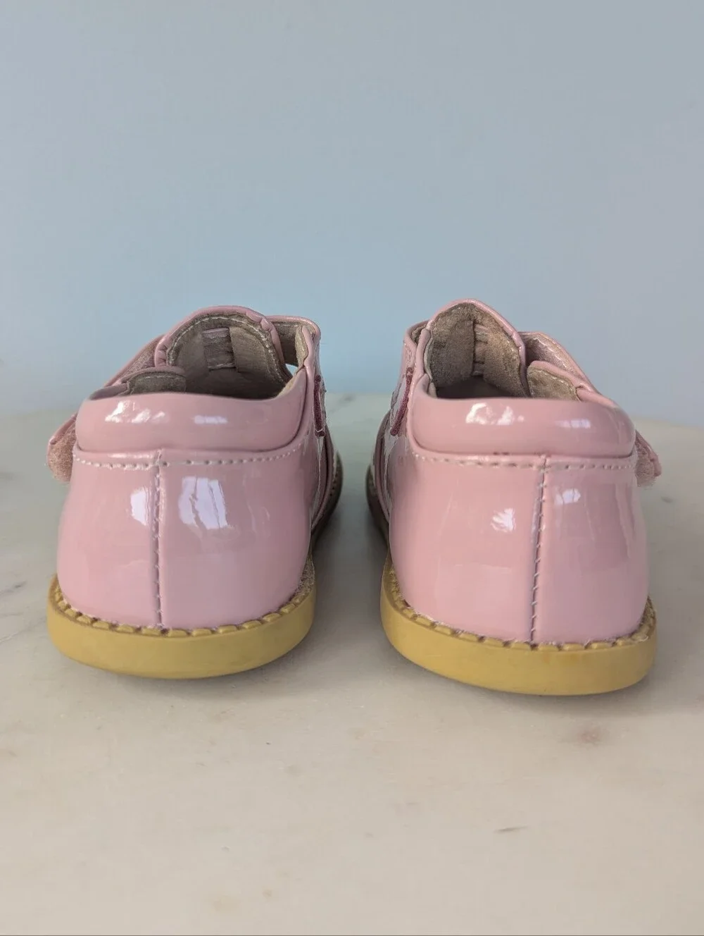 Livie & Luca Girls Blossom Pink Leather Shoes